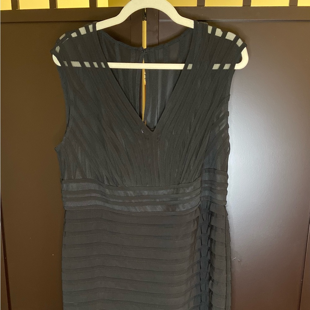 Adrianna Papell Black Evening Dress